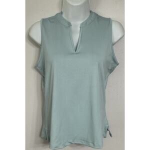 Tommy Bahama Everyday Active Top Women’s XS Blue Sleeveless Mesh Panel NEW